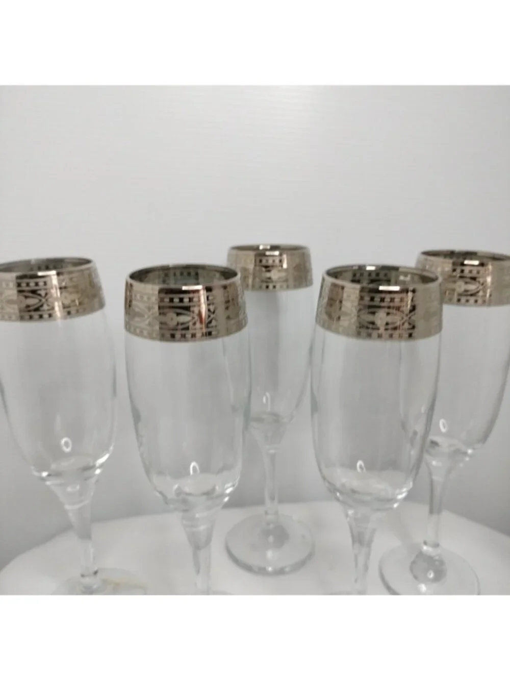 Italian Silver Platinum Rim 8